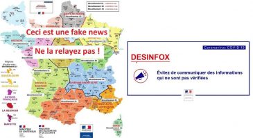 Coronavirus : attention à la fausse carte annonçant le déconfinement