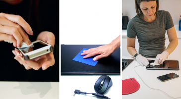 8 conseils pour bien nettoyer téléphones et ordinateurs