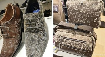 Confinement : il réouvre son magasin de cuir après deux mois et découvre que tout a moisi