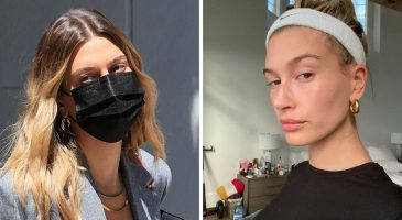 Maskné : l'astuce beauté d'Hailey Bieber contre l'acné causé par le masque