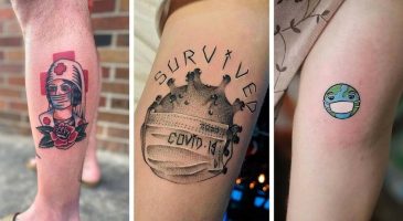 Tatouage : malades guéris et soignants gravent le coronavirus dans la peau