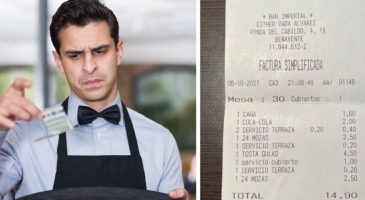 Ce serveur a fait payer chaque aller-retour 20 centimes à ces touristes au moment de l'addition