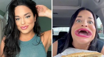 Cette femme a "la bouche la plus grande du monde", selon le Livre Guinness des records
